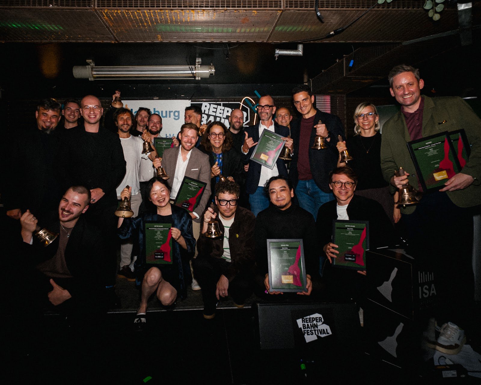 The team behind the awarded Sonic Gateway project at the International Sound Awards 2026